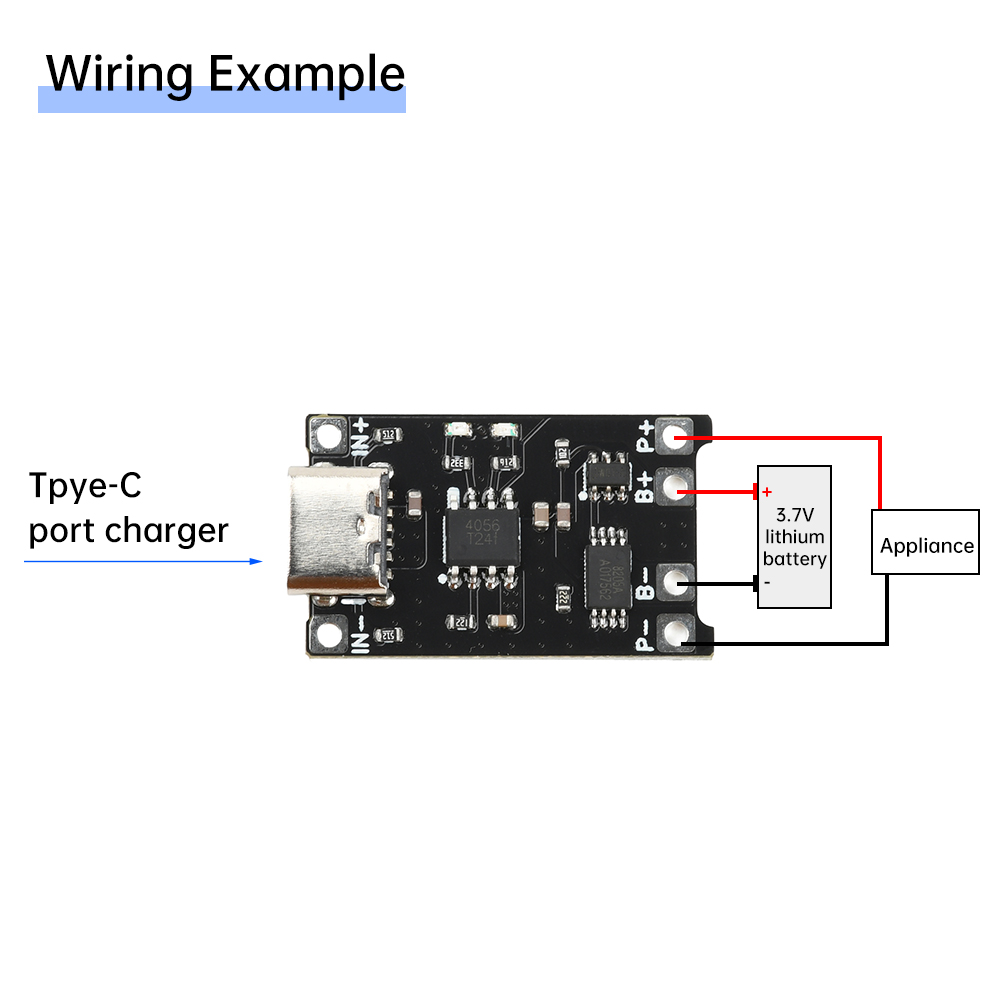 5pcs Type C DC 4-8V TP4056 Li- - Tp4056 Module ulasan dan harga