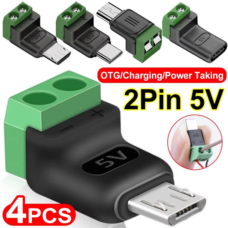 1-4Pcs 5V Crimp Terminal Block - Screw Terminal Block ulasan dan harga