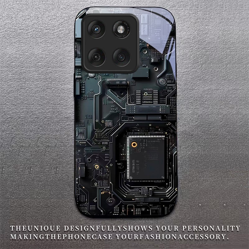 Circuit Board Art Black Glass  - Proto Board ulasan dan harga
