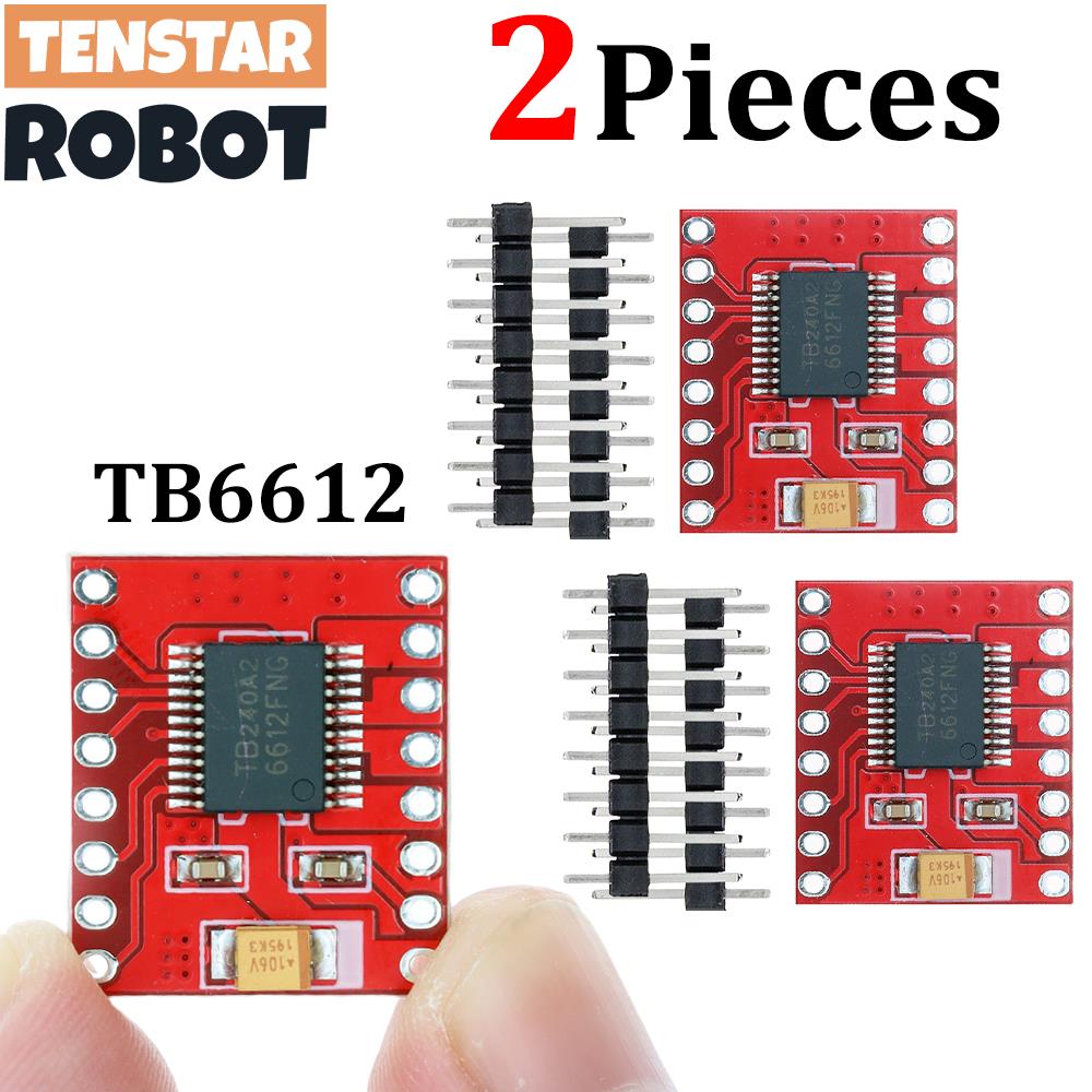TENSTAR 2pcs TB6612 Dual Motor - Breadboard 400 Point ulasan dan harga