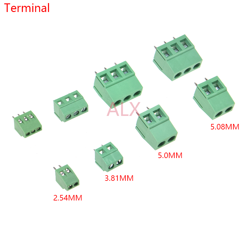 10Pcs KF120/KF128 2.54mm/3.5mm - Screw Terminal Block ulasan dan harga