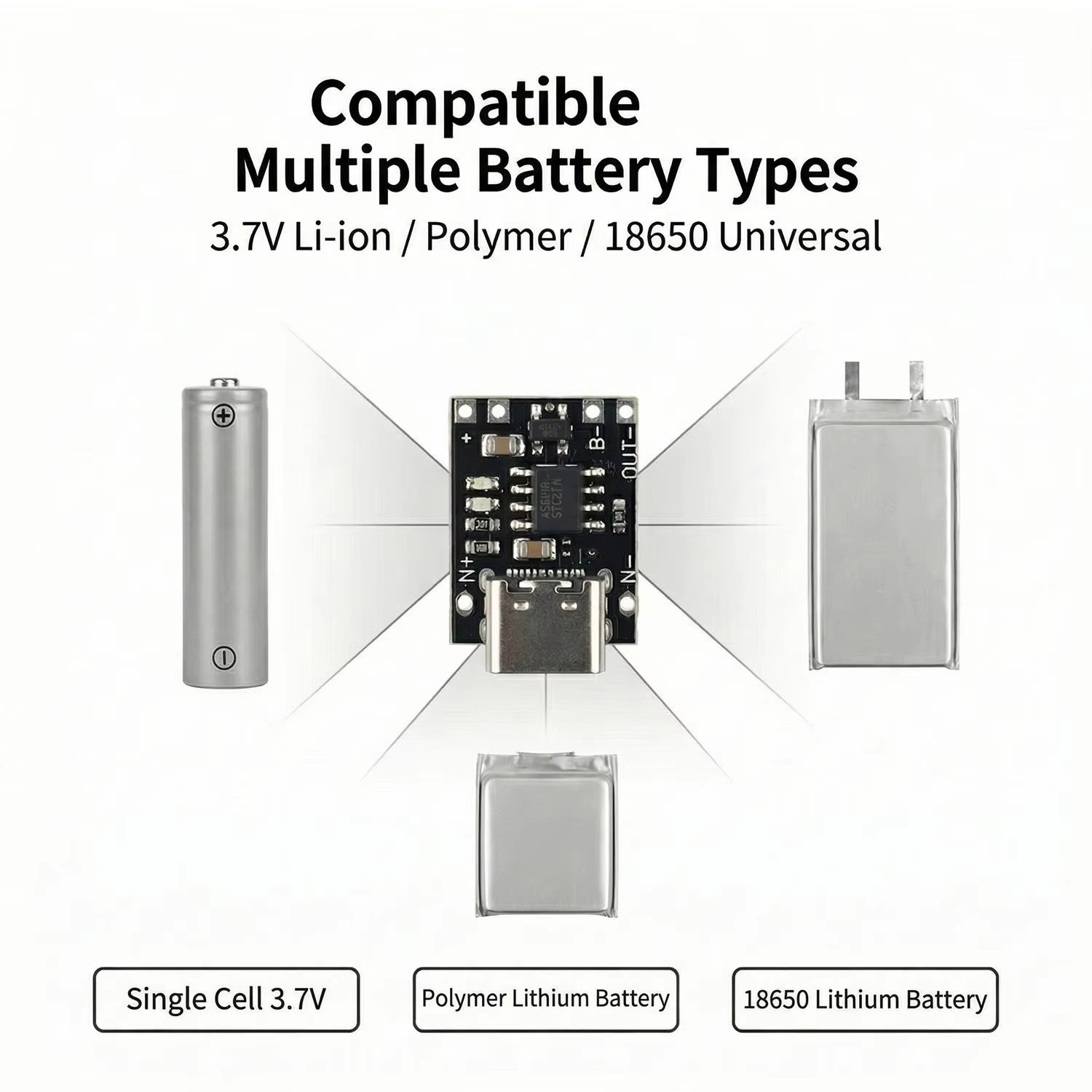 1-20Pcs TP4056 3.7V Lithium Ba - Li Ion Charger Module ulasan dan harga